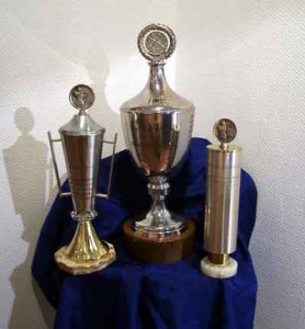 Die Pokale vom Preis- und Pokalschießen