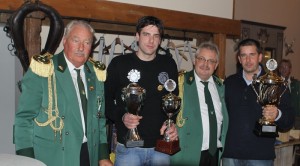 Die Sieger des Preis- und Pokalschießens 2011