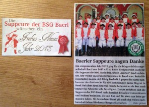 stadtpanorama vom 2. Januar 2013 - Baerler Sappeure sagen Danke