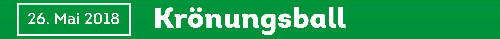 Schützenfest 2018: Krönungsball am 26. Mai 2018