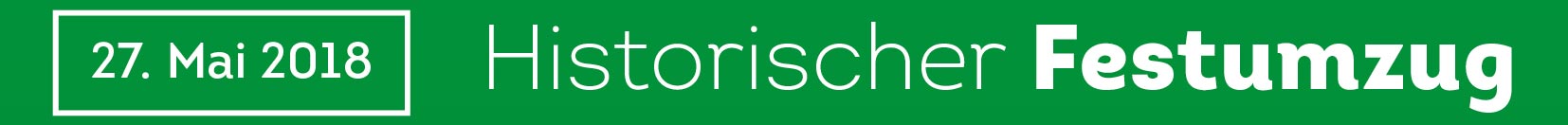 Schützenfest 2018: Historischer Festumzug am 27. Mai 2018