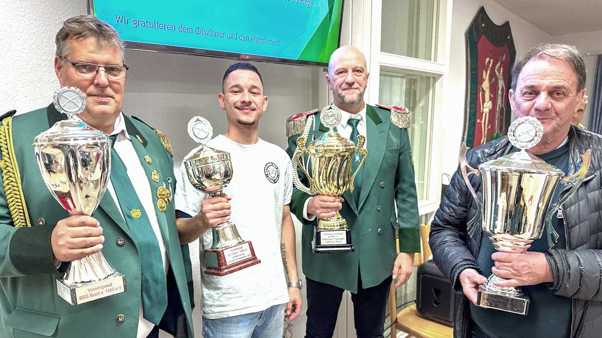 Preis- und Pokalschießen am 16.11.2024